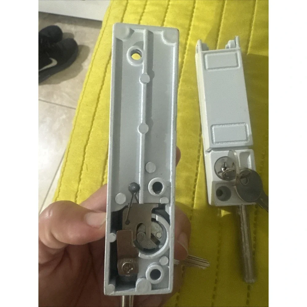 2 Used Security Patio Sliding Door Keyed Lock